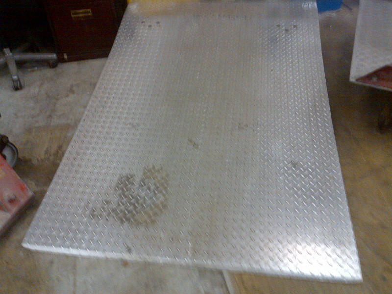 Aluminum Dock Plate